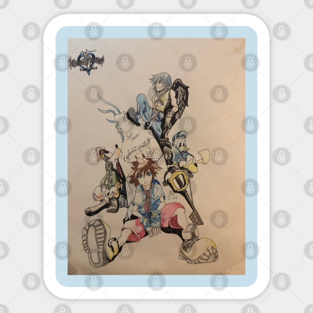 Kingdom Hearts Sticker by ChibiLevi